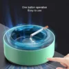 Smoke Ashtray With Self Extinguishing Feature